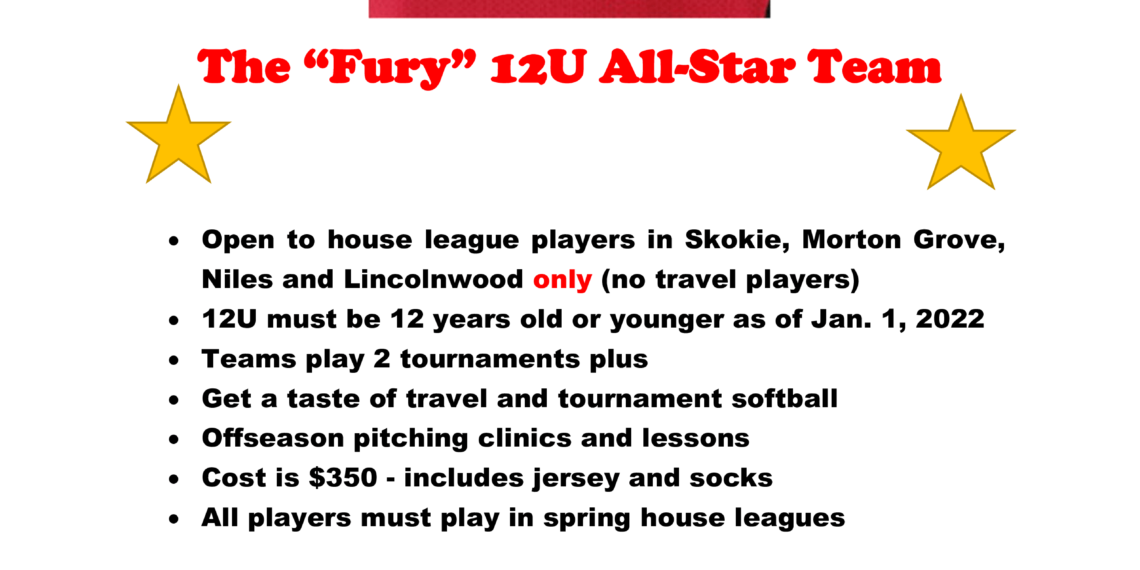 Fury tryout - 12U only
